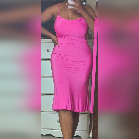 Sincerely Jules Pink Slip Dress - Picture 2 of 4